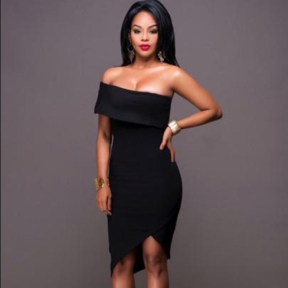 Finity Black Sleeveless Dress